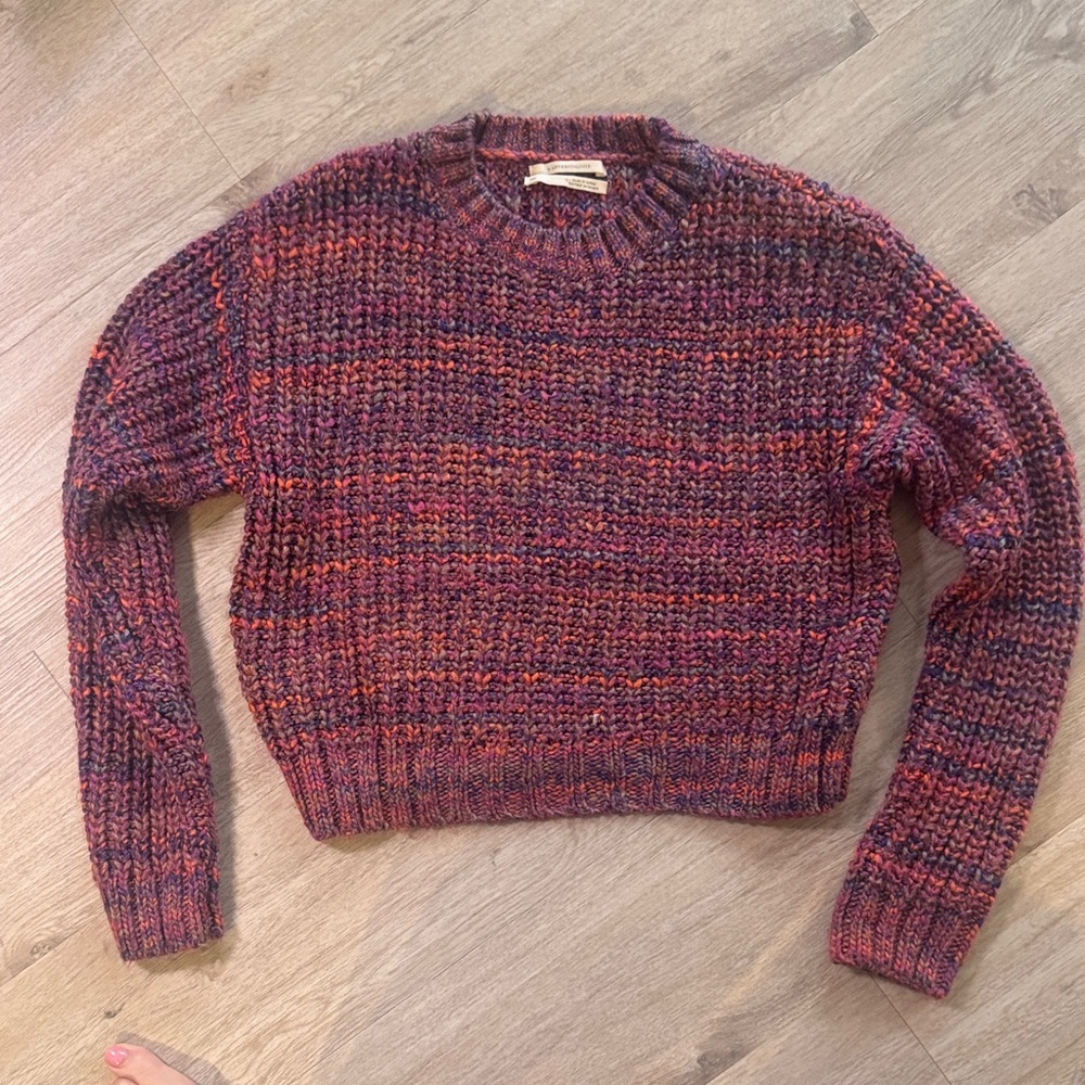Anthropologie Multicolor Knit Women's Sweater XXS